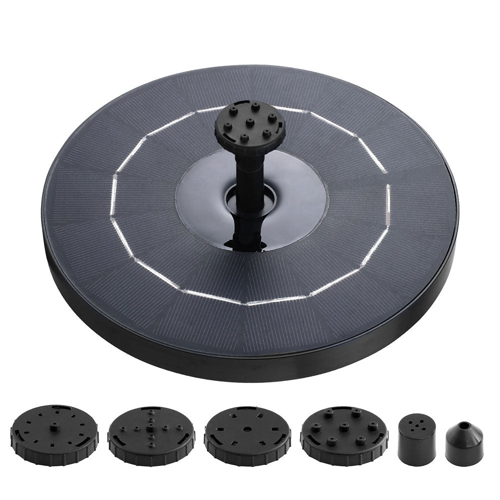Marlook Floating Solar Pond Water Fountain Pump Submersible Fountains 250L/H