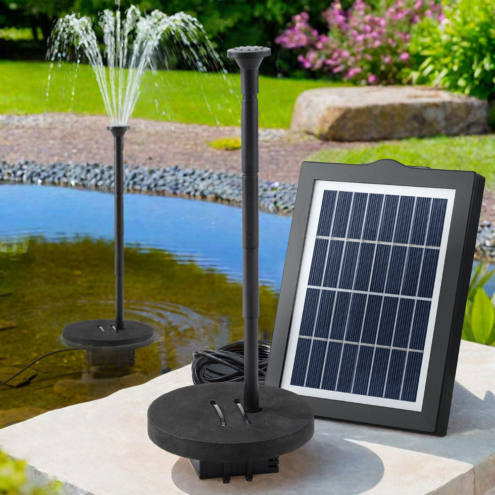 Marlook Solar Pond Pump Water Fountain Submersible Floating Bird Bath 190L/H
