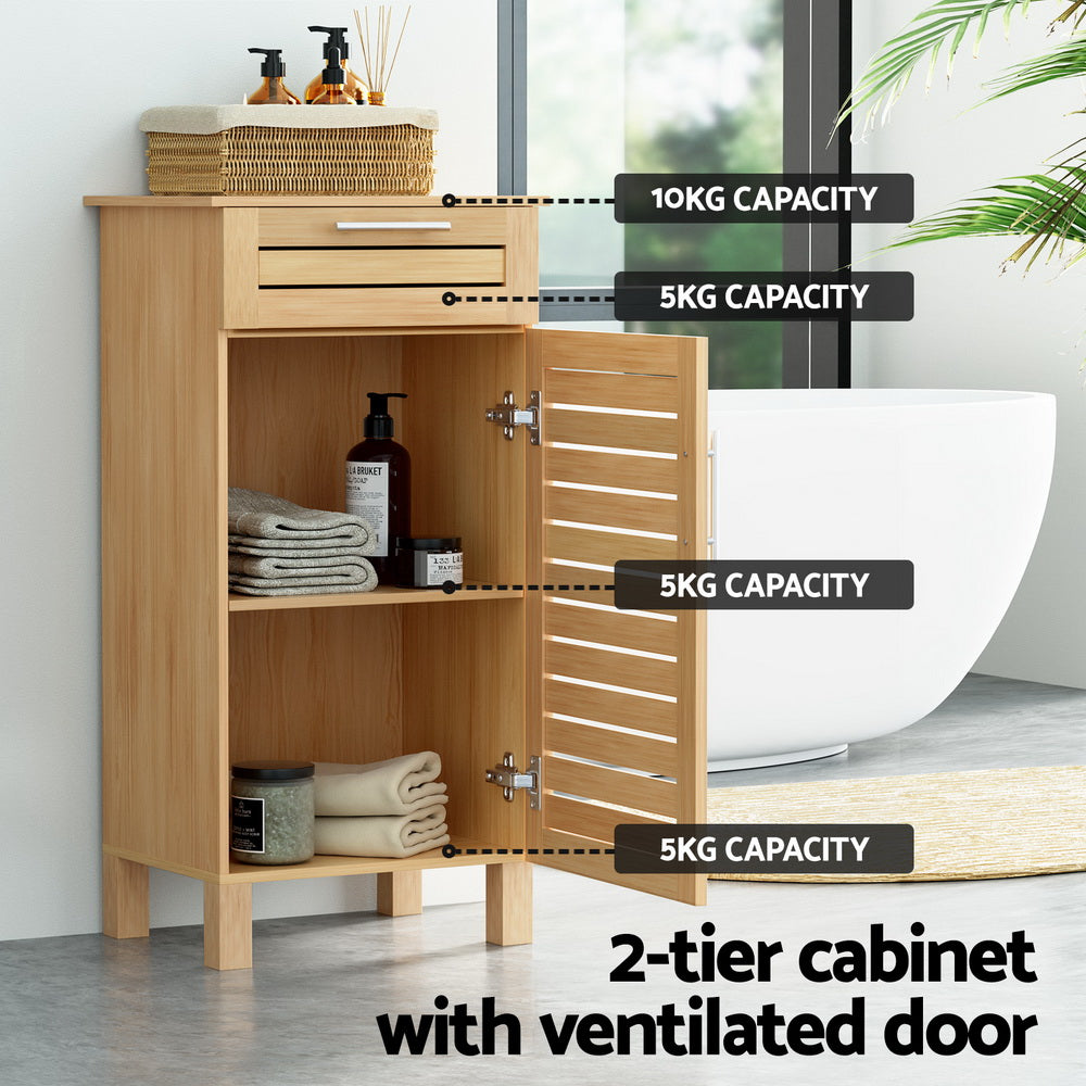 Marlook Bathroom Cabinet Storage 90cm wooden JILL