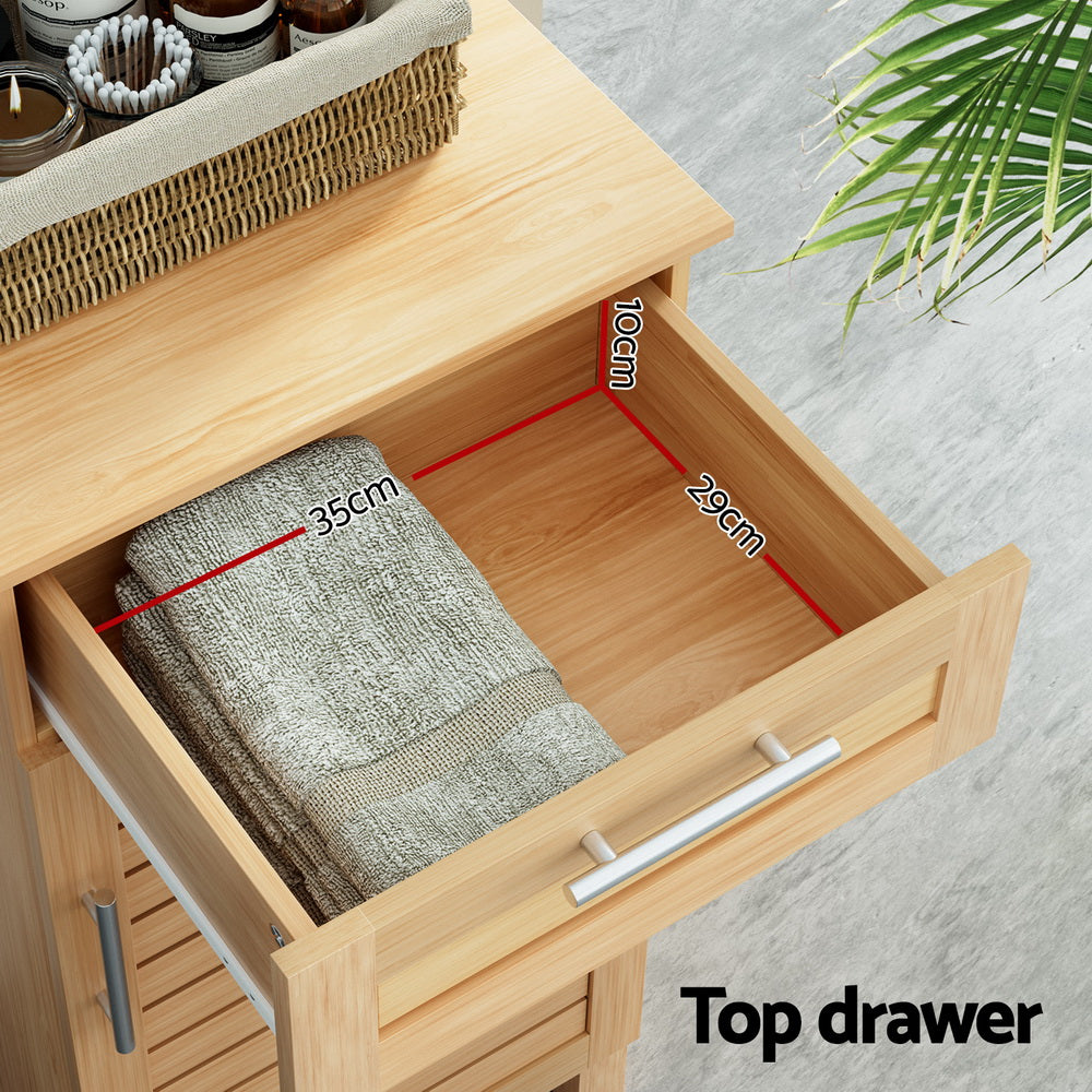 Marlook Bathroom Cabinet Storage 90cm wooden JILL