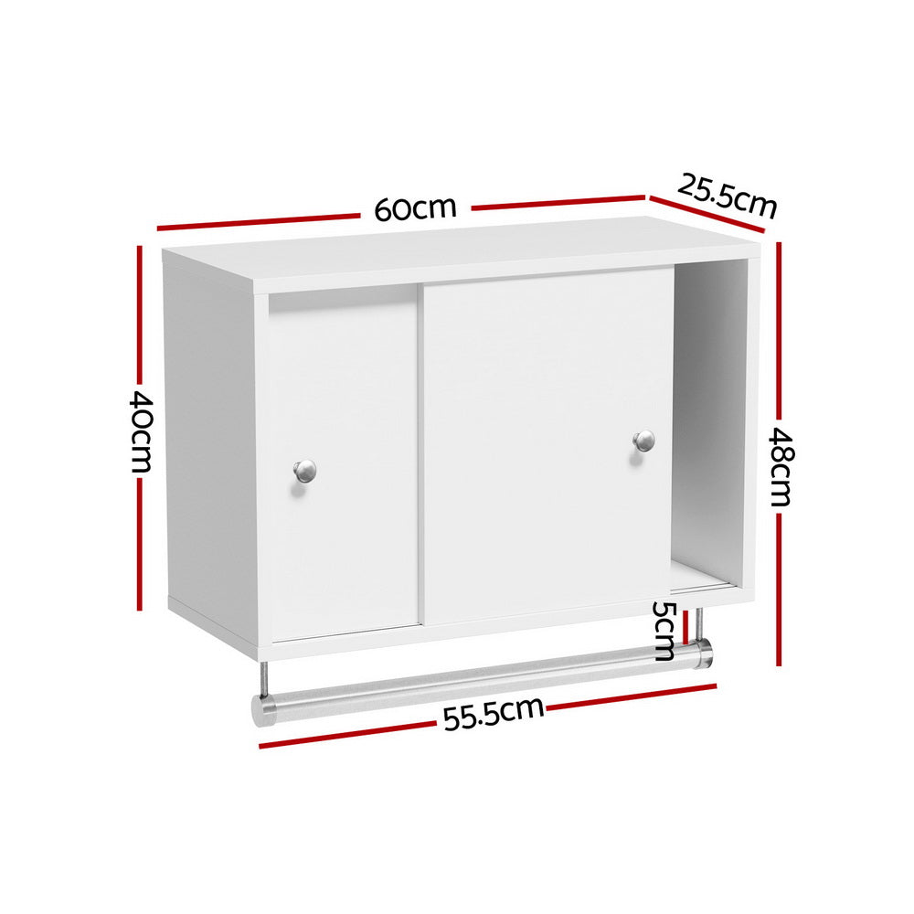 Marlook Bathroom Storage Cabinet Wall Mounted Cupboard Vanity Medicine Organiser