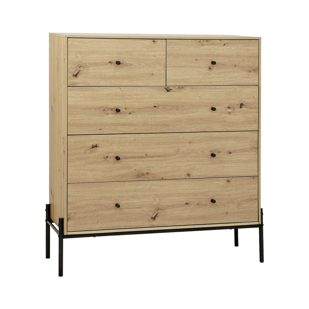 Marlook 5 Chest of Drawers - ARNO Pine