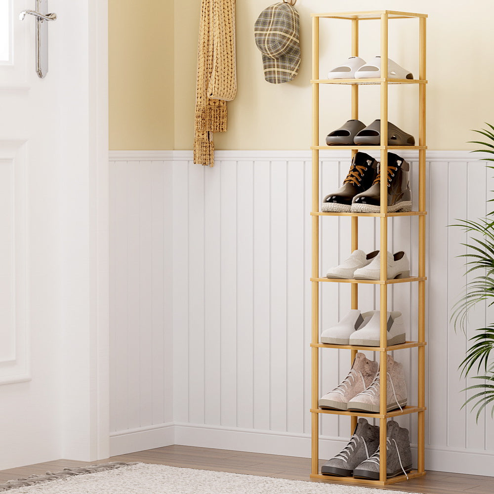 Marlook Shoe Rack 8-tier 8 Pairs Stackable