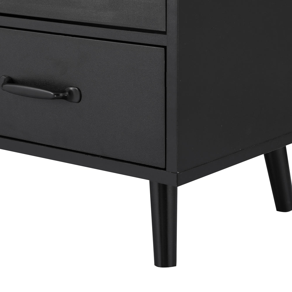 Marlook Buffet Sideboard Double Doors - Black