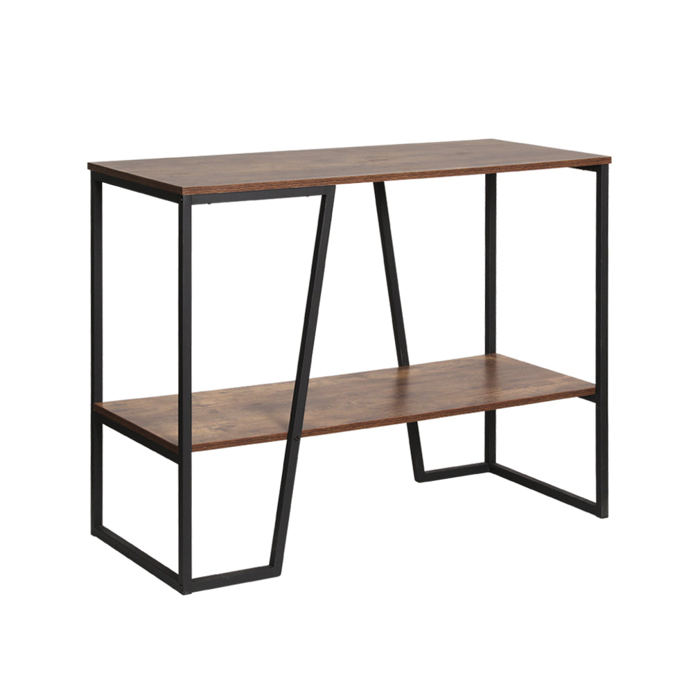 Marlook Console Table 106CM 2-tier Walnut Cora