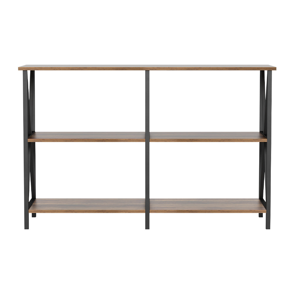 Marlook Console Table 120CM 3-tier Walnut Xiah