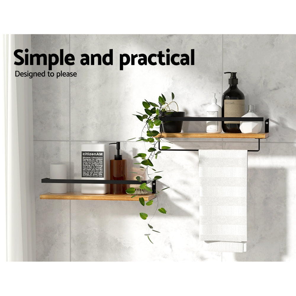 Marlook Floating Wall Shelf Set of 2