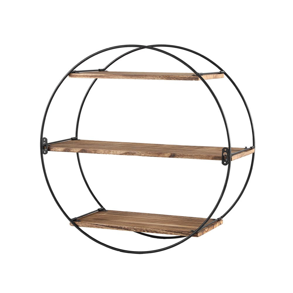 Marlook Floating Wall Shelf Round 3-Tier