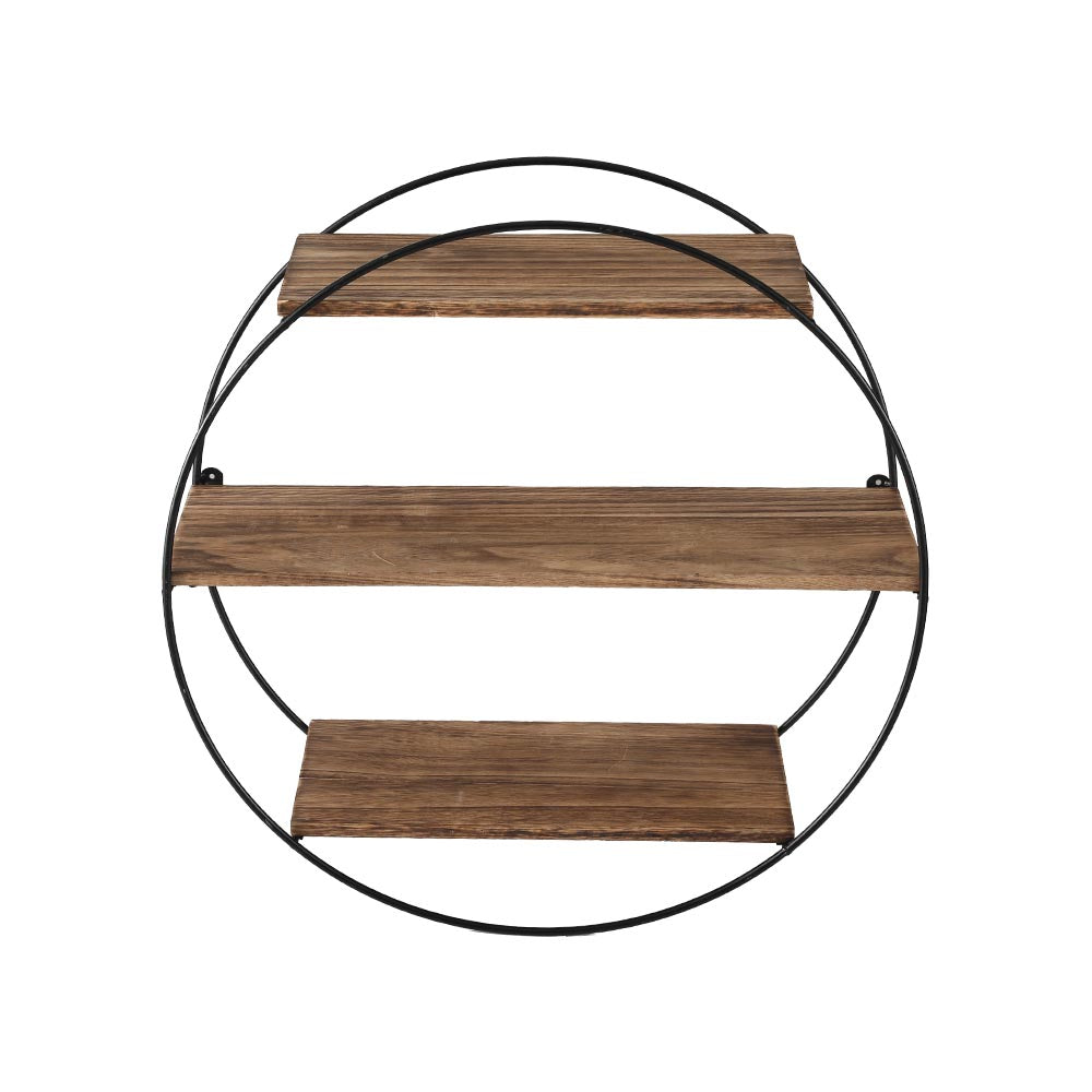 Marlook Floating Wall Shelf Round 3-Tier