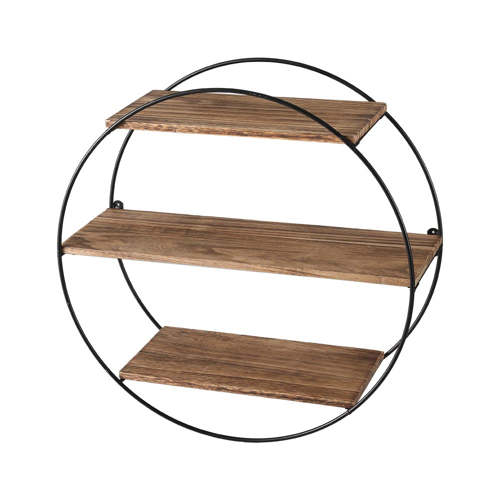 Marlook Floating Wall Shelf Round 3-Tier