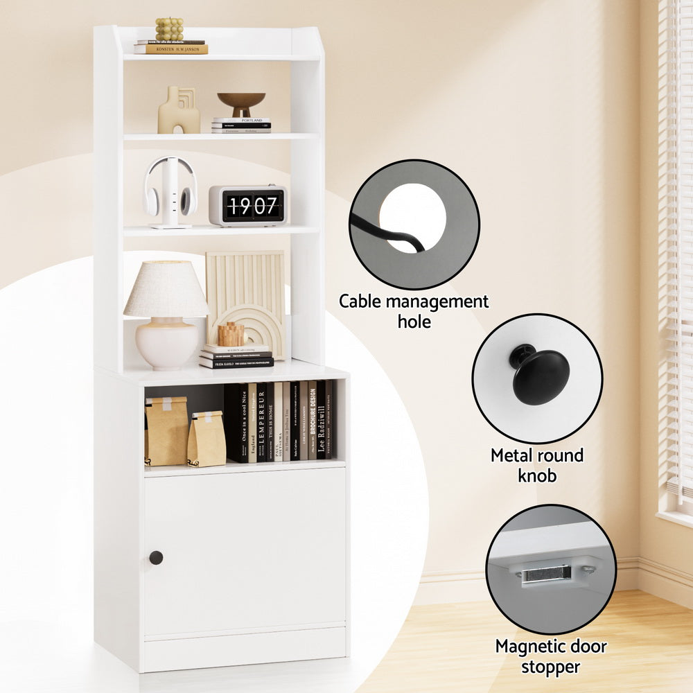 Marlook Bedside Table Nightstand Charging Station