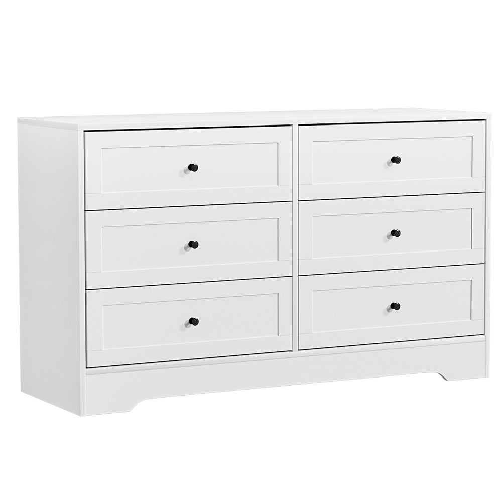 Marlook 6 Chest of Drawers - LEIF White