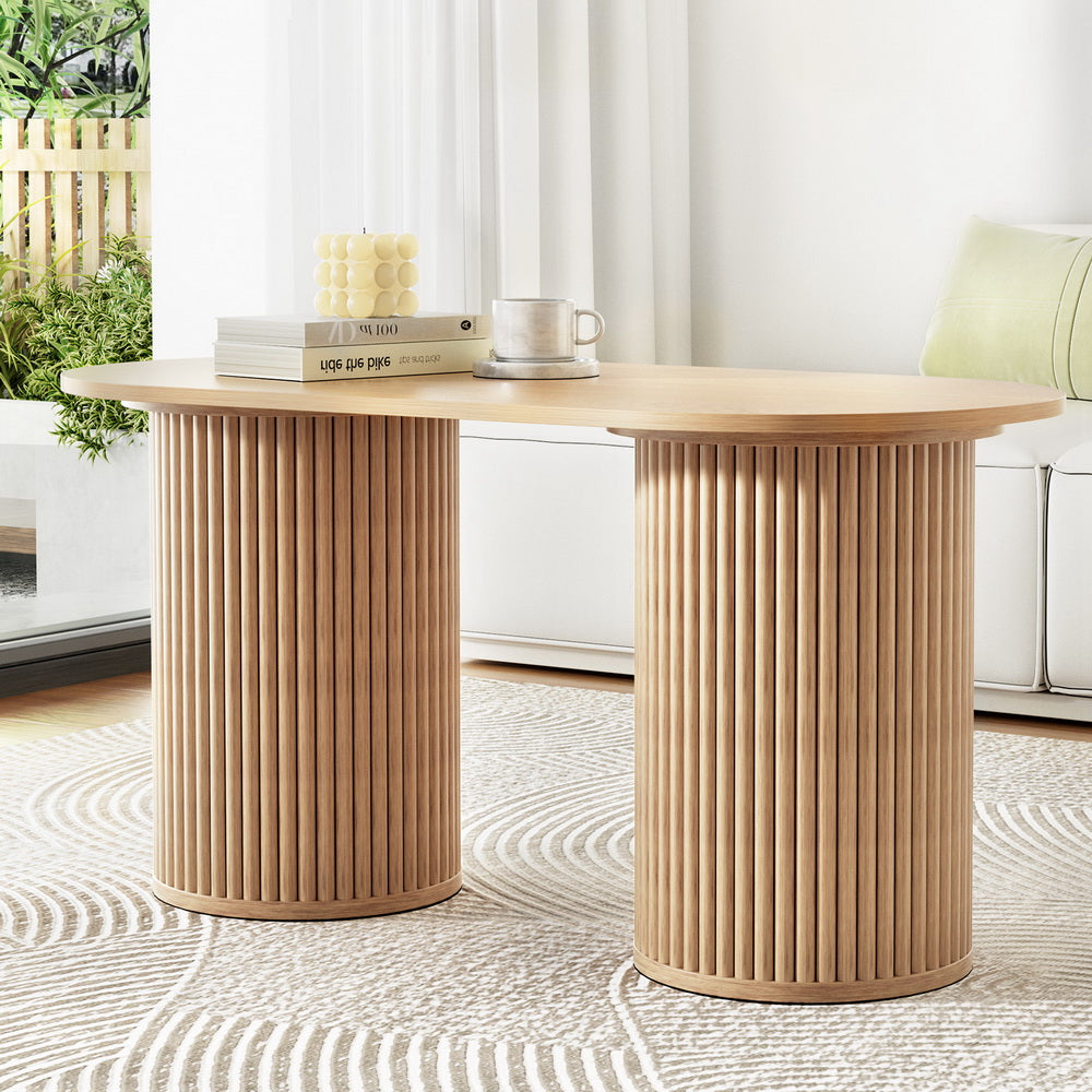 Marlook Coffee Table Oval 100CM Pine Samuel
