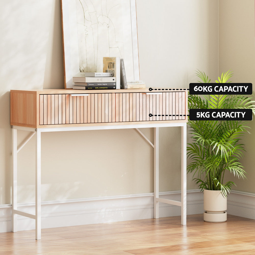 Marlook Console Table 2 Drawers 92CM