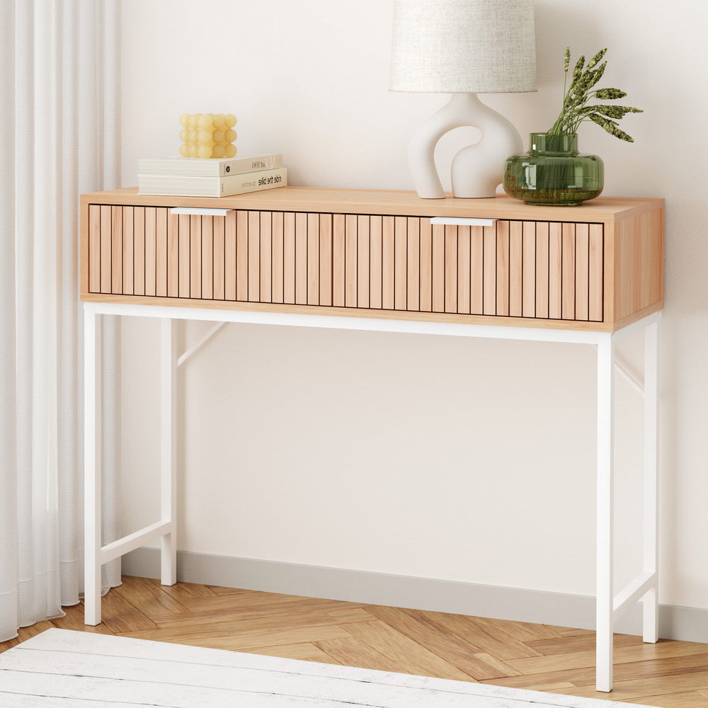 Marlook Console Table 2 Drawers 92CM