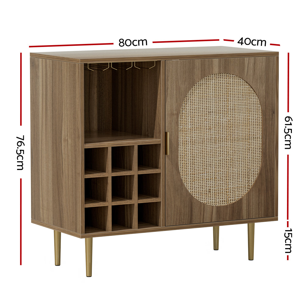 Marlook Buffet Sideboard with Wine Rack - ANYA
