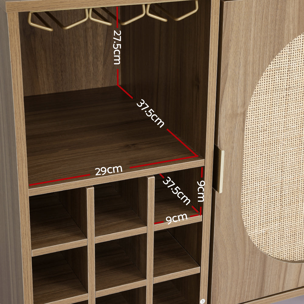 Marlook Buffet Sideboard with Wine Rack - ANYA
