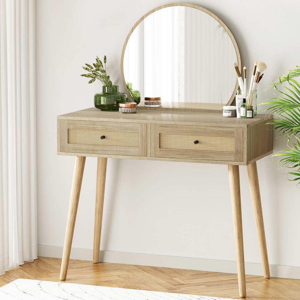 Marlook Dressing Table Set Rattan Frances