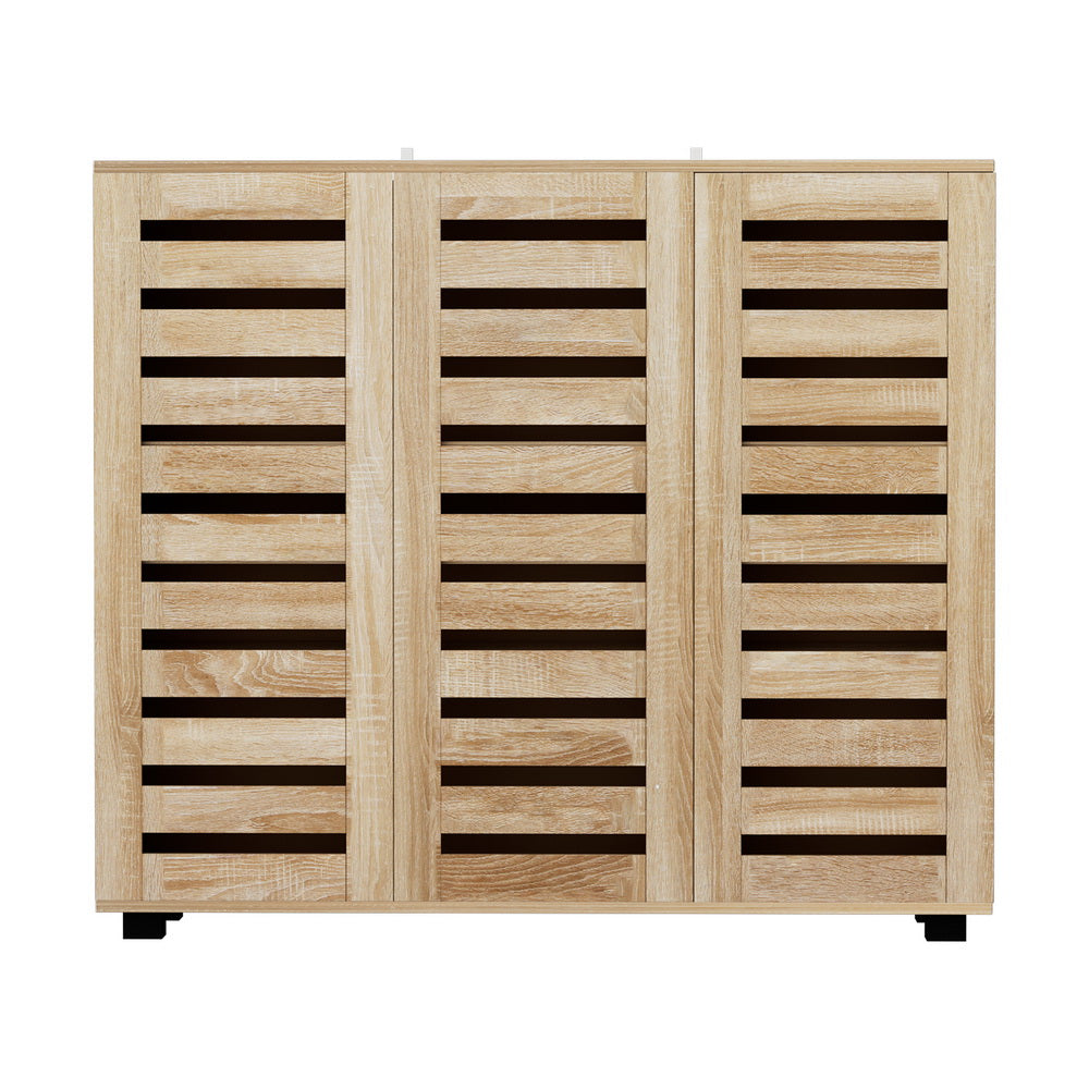 Marlook Shoe Rack Cabinet 30 Pairs Adjustable Shelf