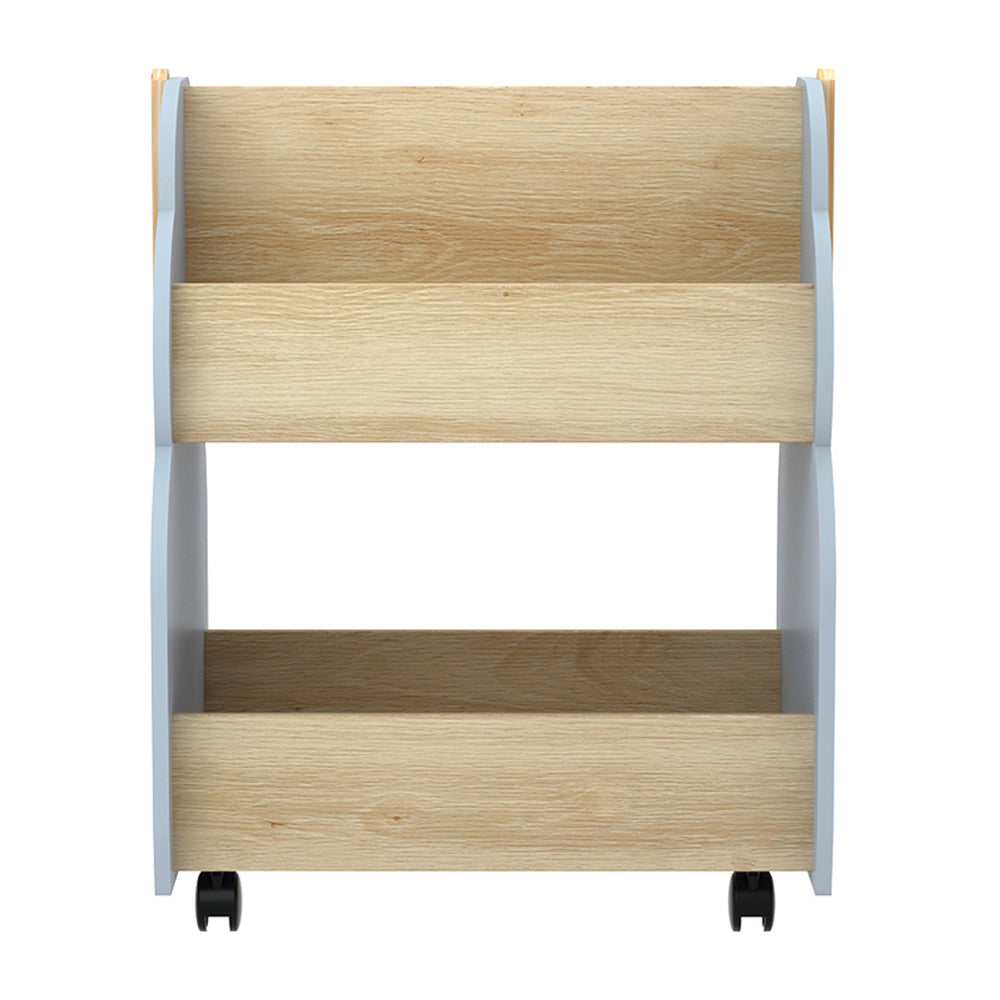 Marlook Kids Toy Box Bookshelf Storage Bookcase Organiser Display Shelf
