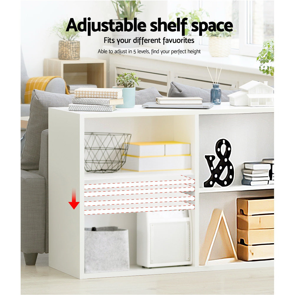 Marlook Bookshelf Set of 3 - VENA White