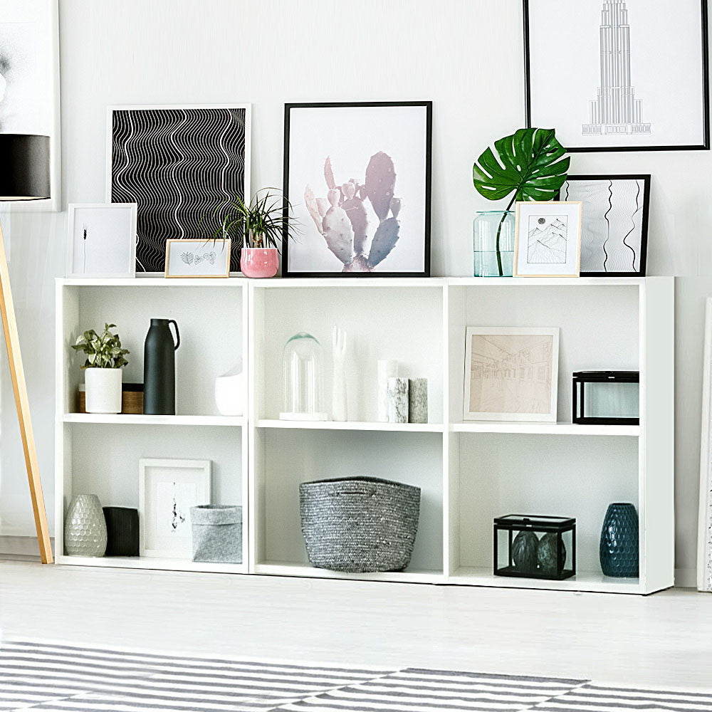 Marlook Bookshelf Set of 3 - VENA White