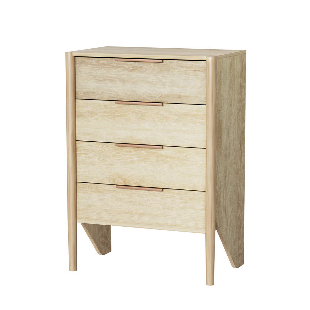 Marlook 4 Chest of Drawers Tallboy - INEZ Pine