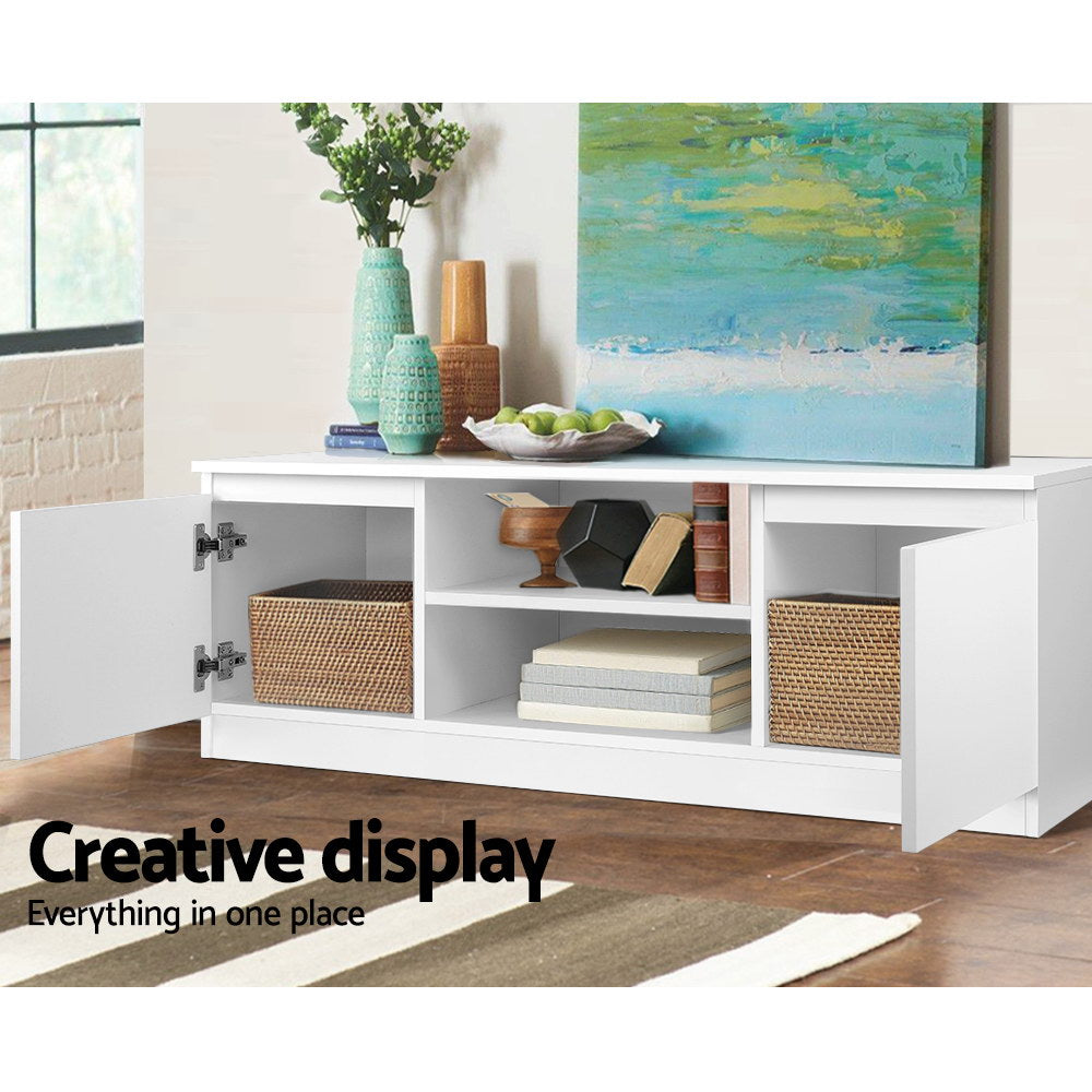 Marlook TV Cabinet Entertainment Unit 120cm White Anita