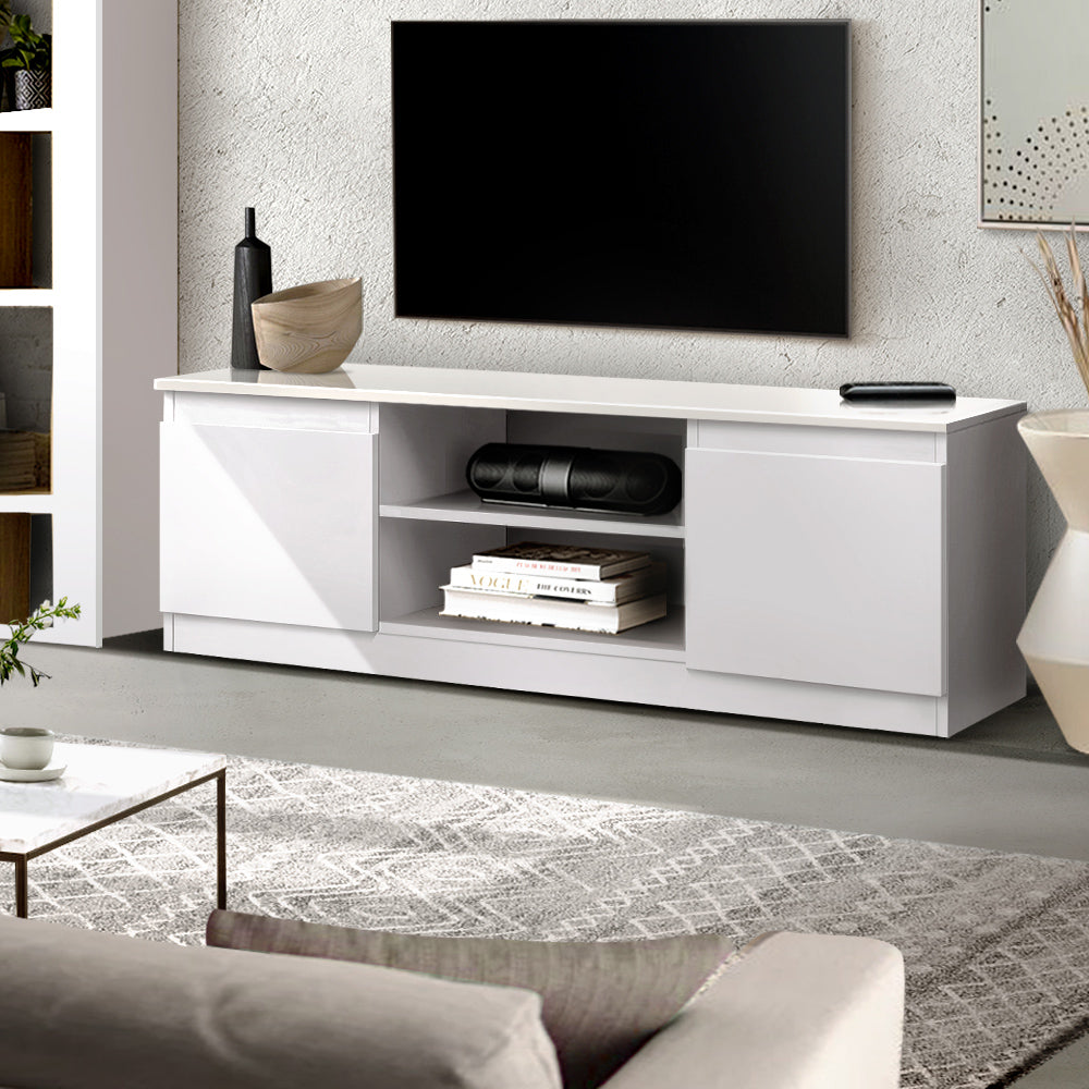 Marlook TV Cabinet Entertainment Unit 120cm White Anita