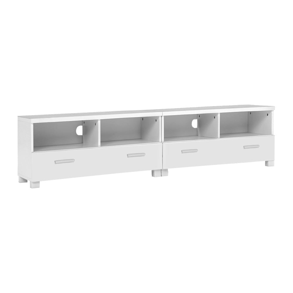 Marlook TV Cabinet Entertainment Unit 180cm White Eddie
