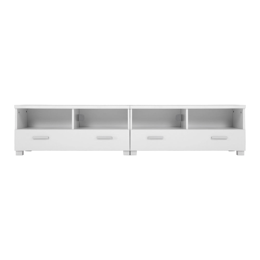 Marlook TV Cabinet Entertainment Unit 180cm White Eddie