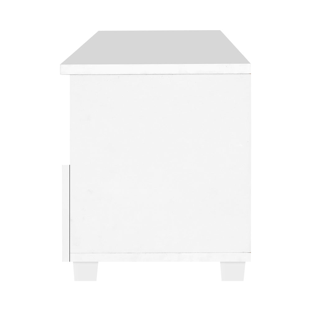 Marlook TV Cabinet Entertainment Unit 180cm White Eddie