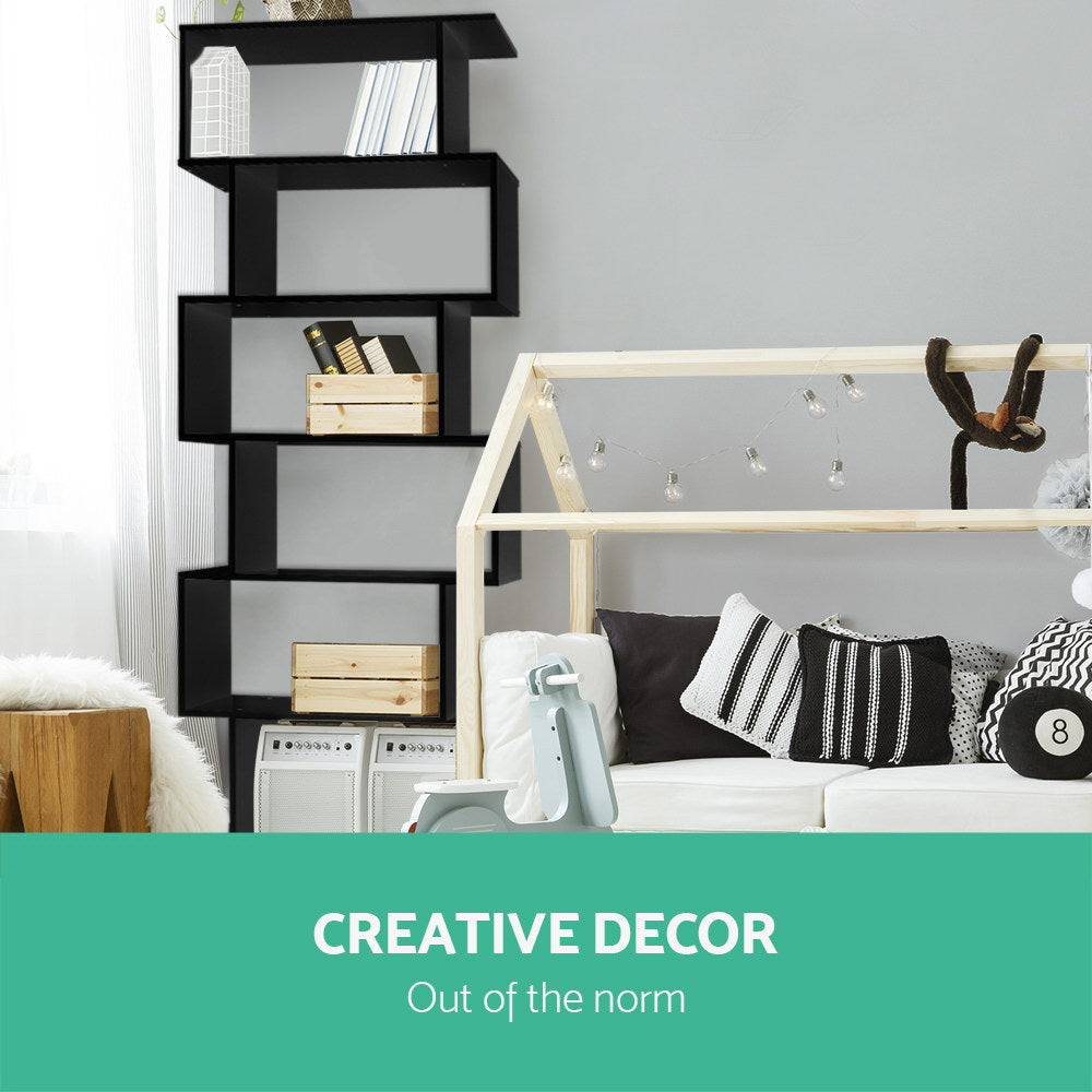 Marlook Bookshelf 6 Tiers - RIVA Black