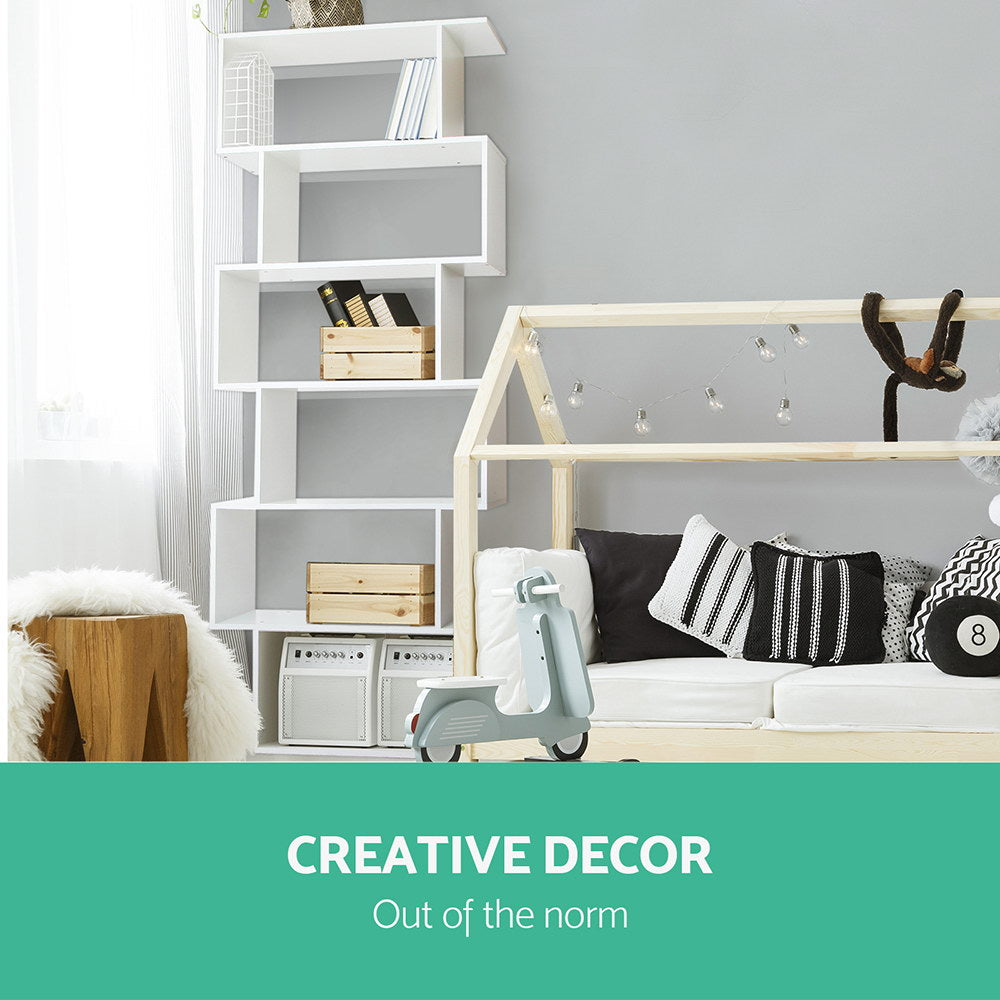 Marlook Bookshelf 6 Tiers - RIVA White
