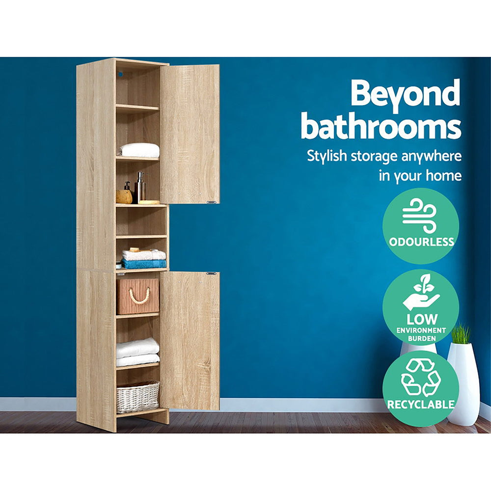 Marlook Bathroom Cabinet Storage 185cm Wooden