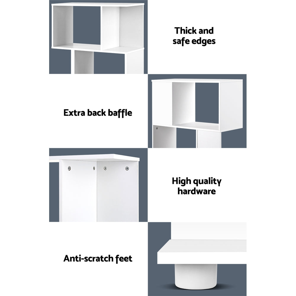 Marlook Bookshelf 3 Tiers - NINA White