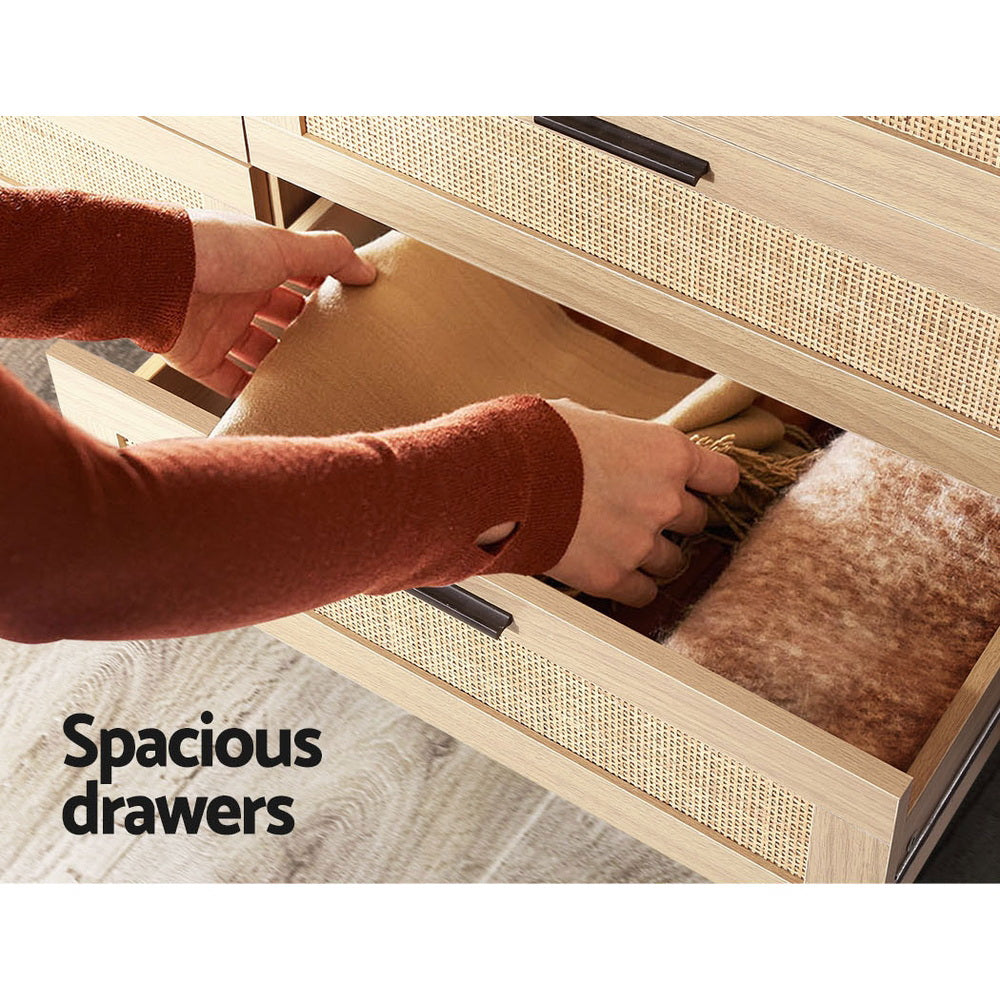 Marlook 6 Chest of Drawers - BRIONY Oak