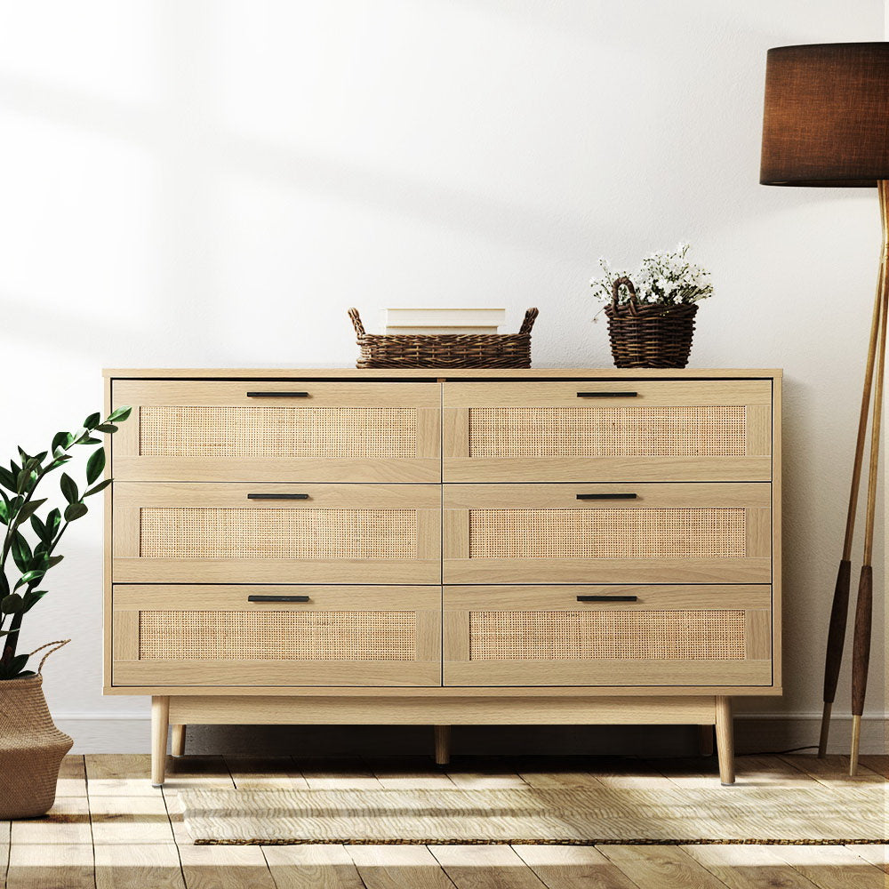 Marlook 6 Chest of Drawers - BRIONY Oak