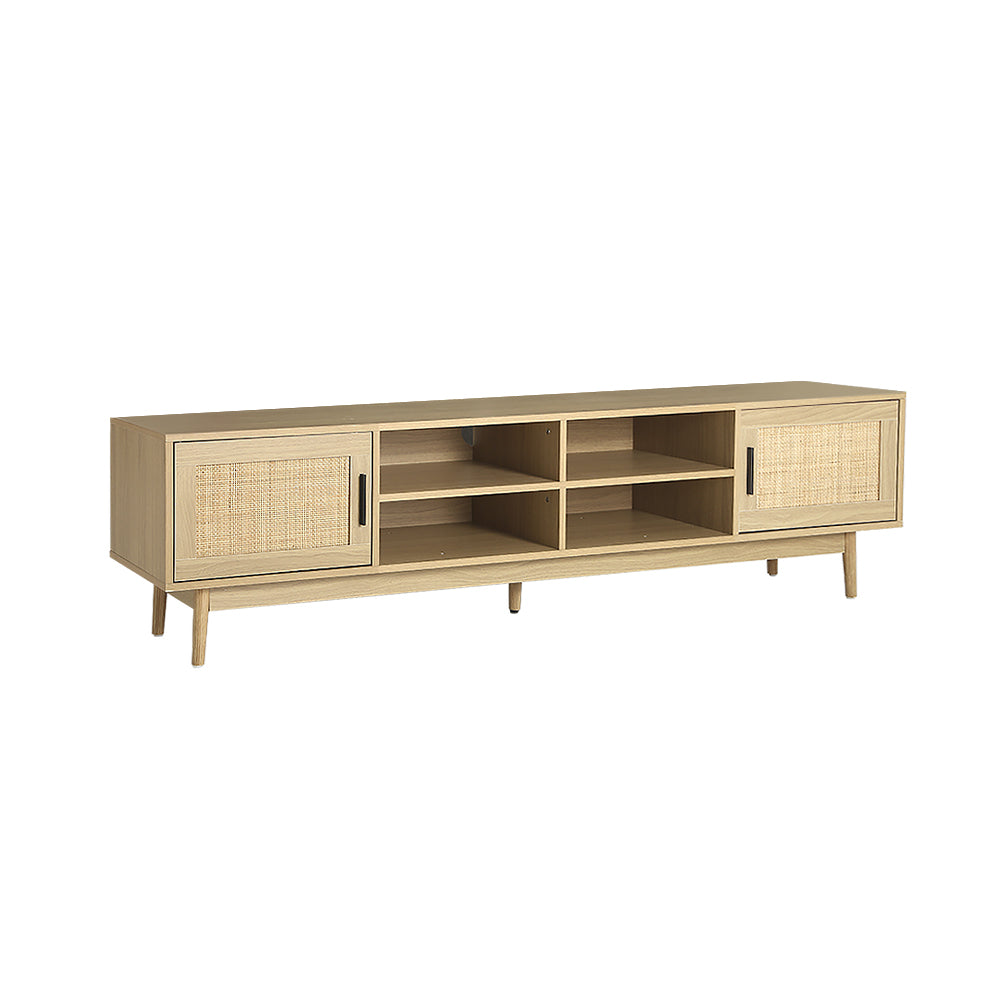 Marlook TV Cabinet Entertainment Unit 180cm Rattan Cole