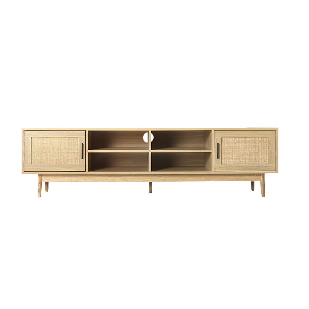 Marlook TV Cabinet Entertainment Unit 180cm Rattan Cole