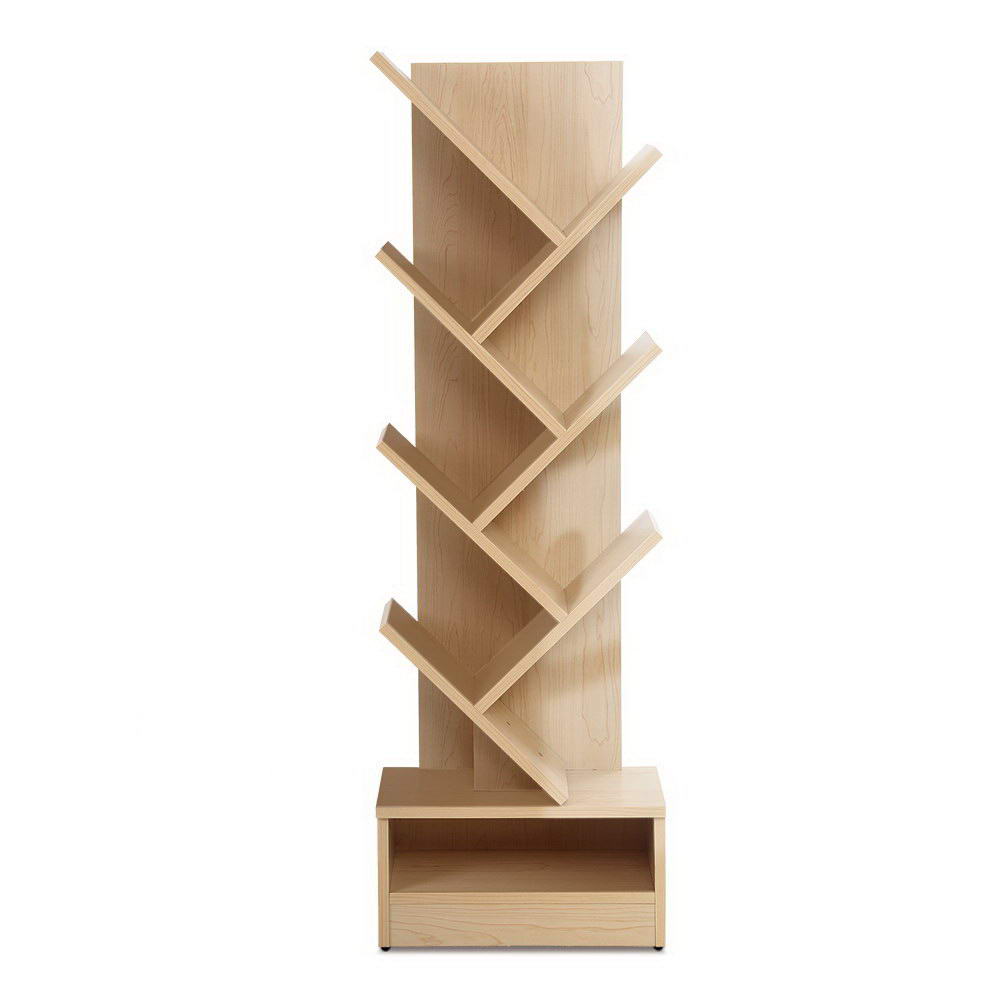 Marlook Tree Bookshelf 7 Tiers - ECHO Oak