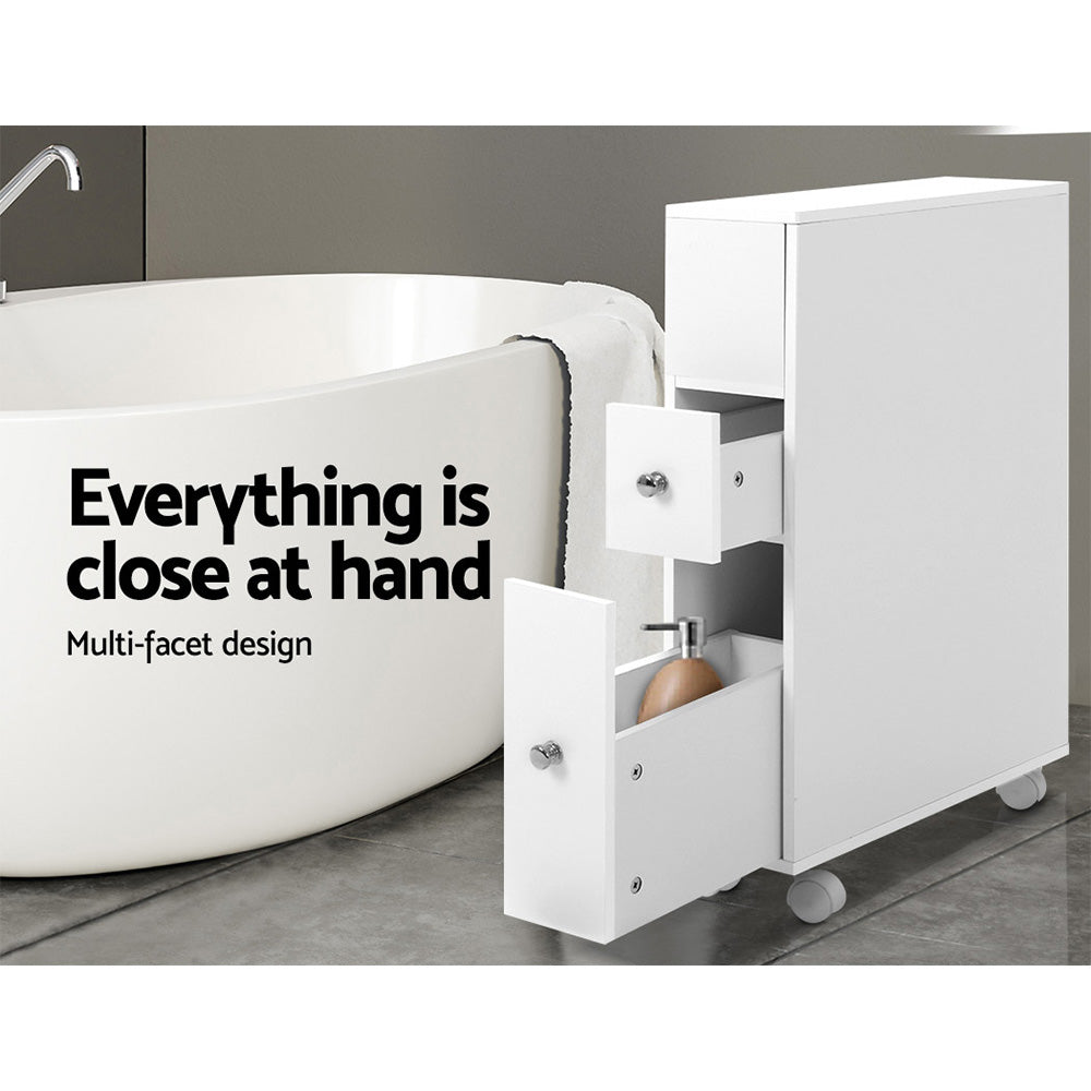 Marlook Bathroom Cabinet Storage Toilet Organiser