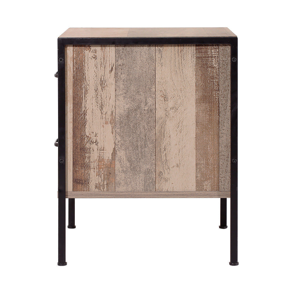 Marlook Bedside Table 2 Drawers - BARNLY