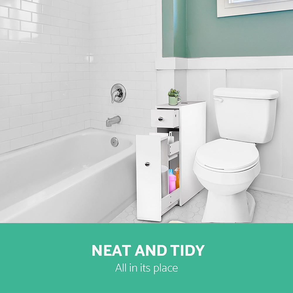 Marlook Bathroom Storage Cabinet Tissue Holder