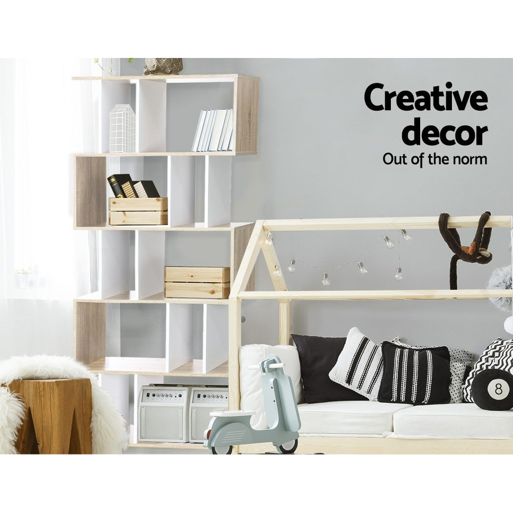 Marlook Bookshelf 5 Tiers - RITA White and Oak