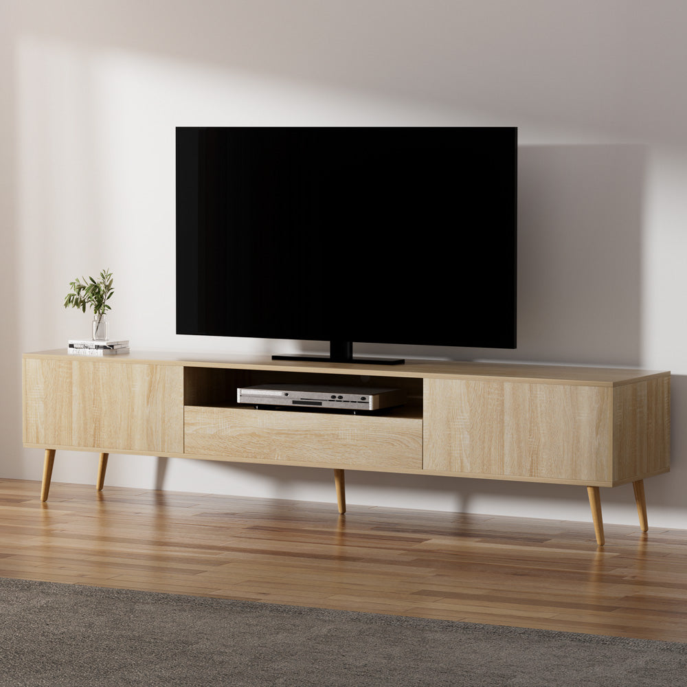 Marlook Entertainment Unit Alex TV Cabinet Storage Drawers 200CM