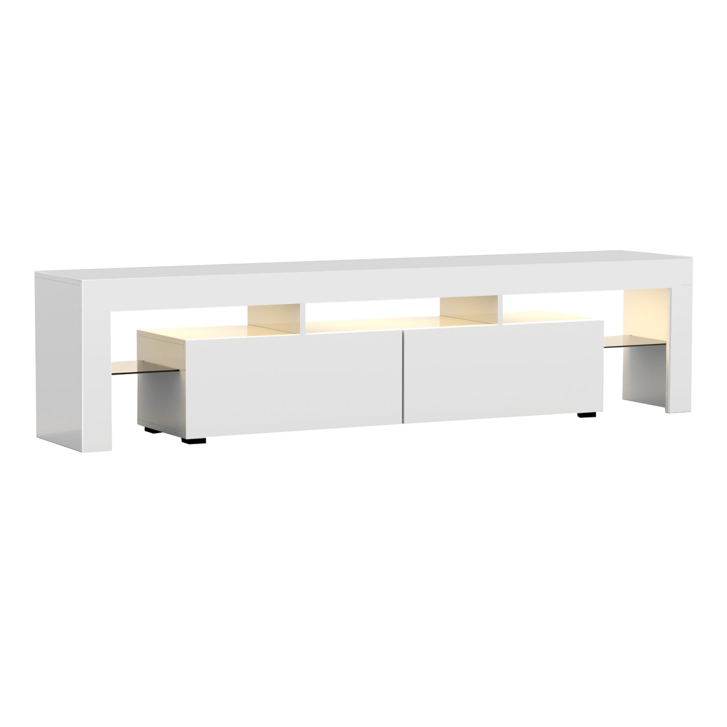 Marlook Entertainment Unit TV Cabinet LED 189cm White Elo