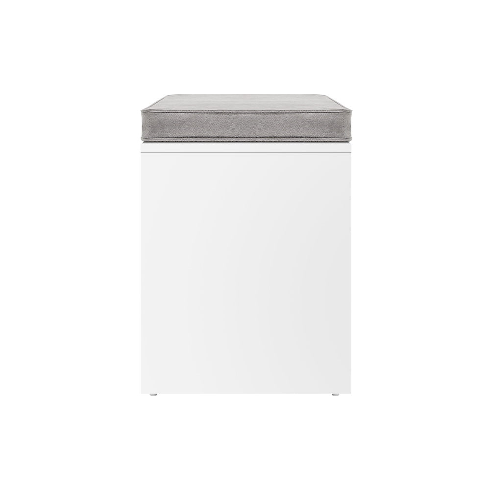 Marlook Shoe Rack Cabinet Bench White Zia