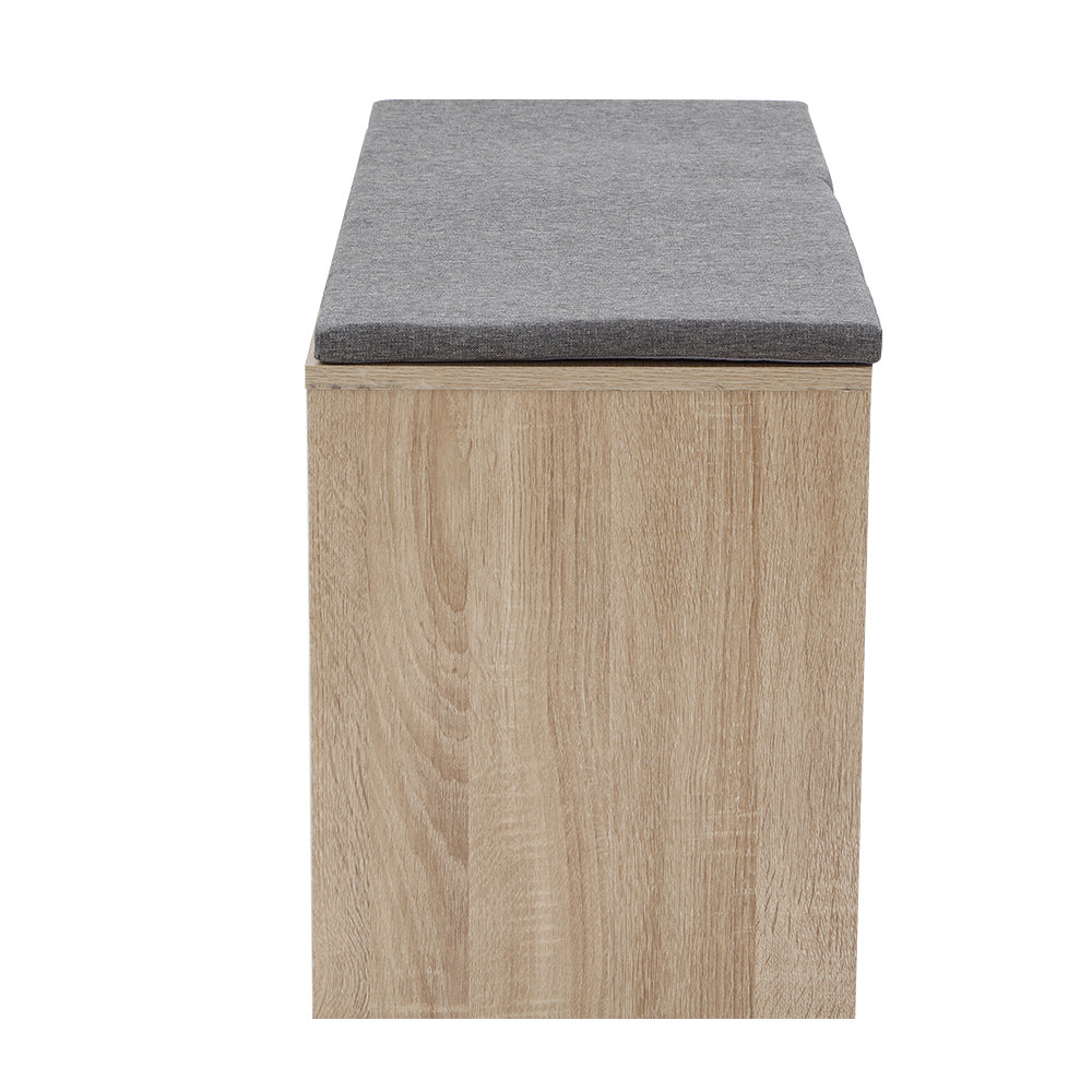 Marlook Dining Bench Upholstery Seat Wooden Chair Oak 90cm