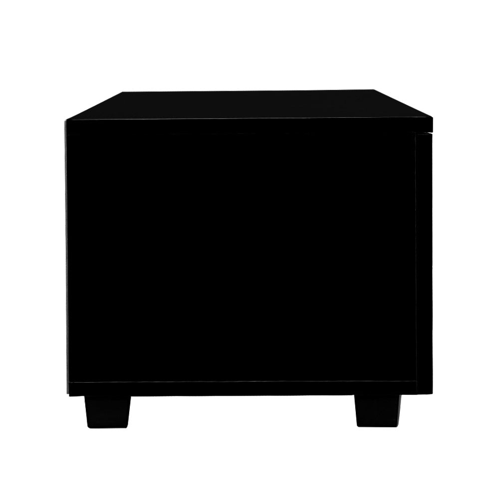Marlook Entertainment Unit TV Cabinet 140cm Black Jim